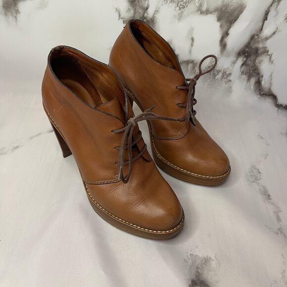 Cole Haan NikeAir Stephanie Leather Booties Size 5.5 - Picture 1 of 9